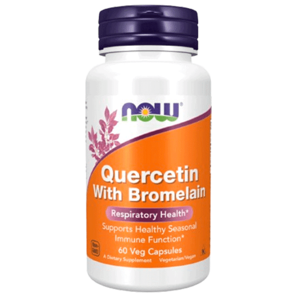 Vitamine și minerale Now Foods Quercetin With Bromelain 733739030917  60 photo 1