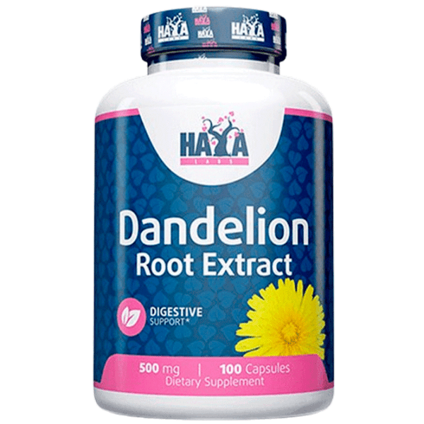 Vitamine și minerale Haya Labs Dandelion Root Extract 858047007199  100 capsule photo 1
