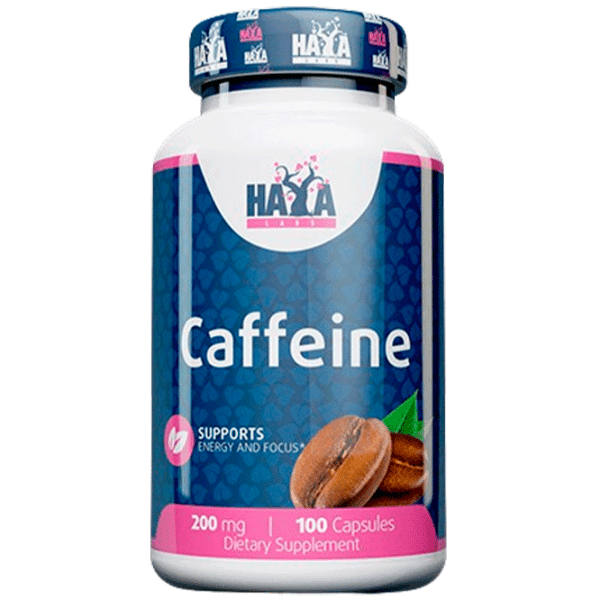 Vitamine și minerale Haya Labs Caffeine 854822007255  100 capsule photo 1