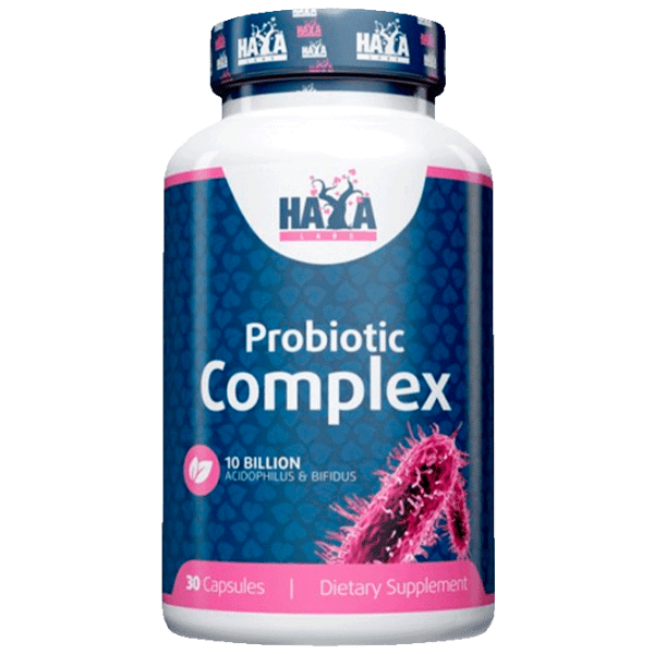 Vitamine și minerale Haya Labs Billion Acidophilus & Bifidus Probiotic Complex 854822007668  30 capsule photo 1