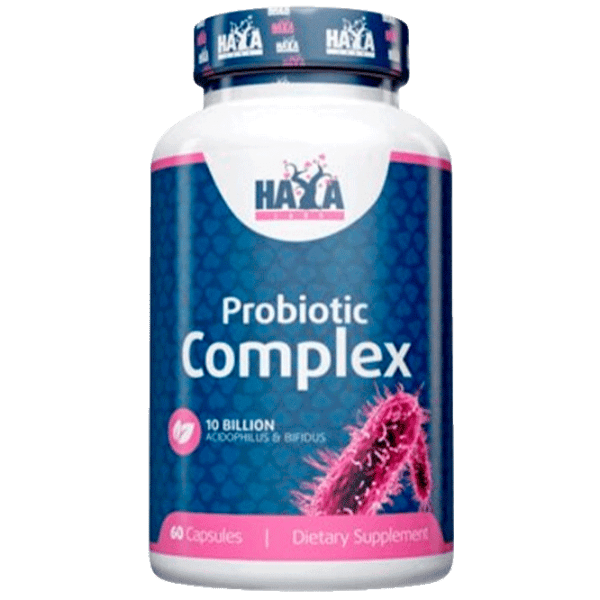 Vitamine și minerale Haya Labs Billion Acidophilus & Bifidus Probiotic Complex 854822007361  60 photo 1