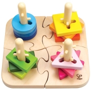 Puzzle Hape Creative (E0411) Количество деталей: 16, Рекомендуемый возраст: 1.5+