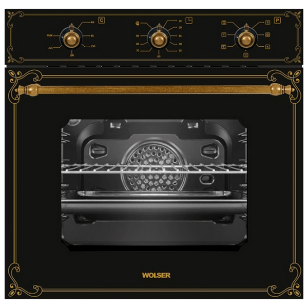 Cuptor încorporabil Wolser WL-F 66 Rustic New Black , 66 l photo 5