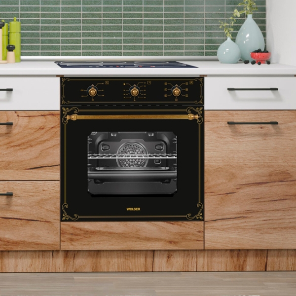 Cuptor încorporabil Wolser WL-F 66 Rustic New Black , 66 l photo 7