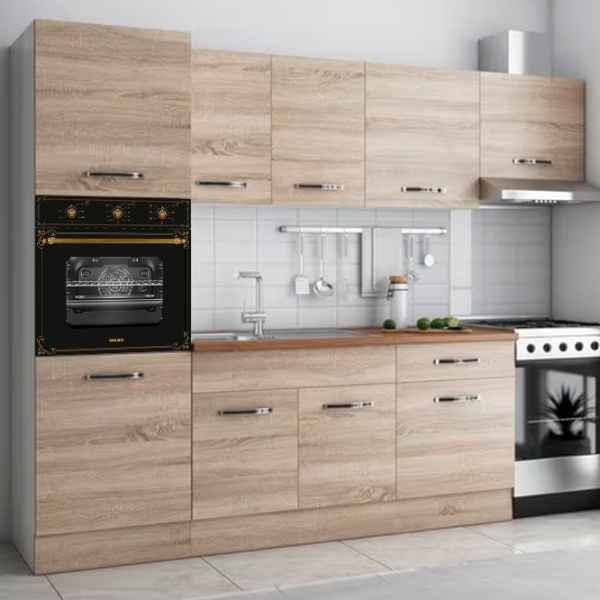 Cuptor încorporabil Wolser WL-F 66 Rustic New Black , 66 l photo 9