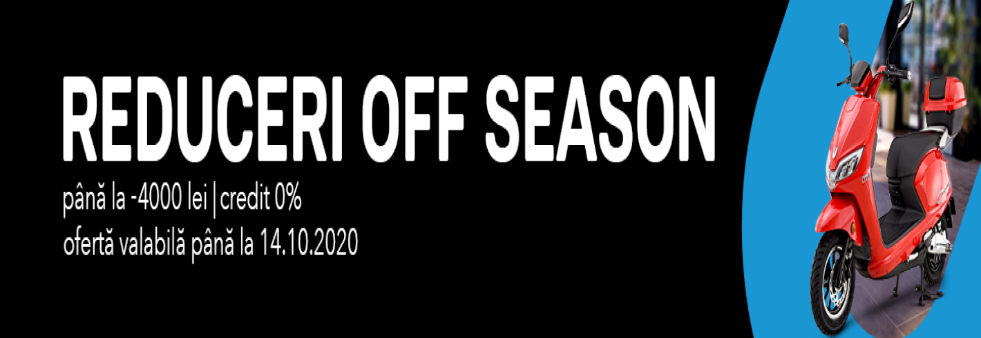 REDUCERI OFF SEASON la Scuterele AIMA