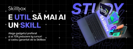 70% reducere la cursuri și cadou garantat de la Skillbox!