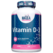 Vitamine și minerale Haya Labs Vitamin D3 858047007656  250