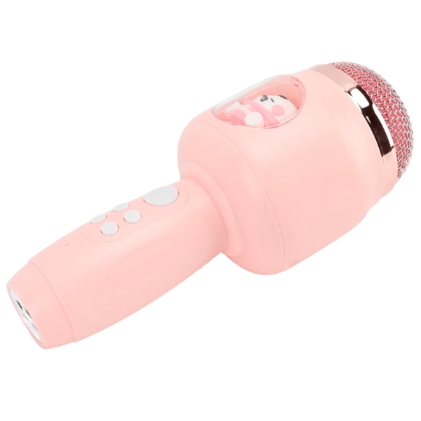Microfon Helmet Cute Pet F812 Tofu Pink  photo 4
