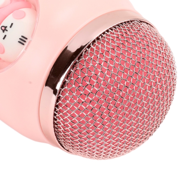 Microfon Helmet Cute Pet F812 Tofu Pink  photo 8