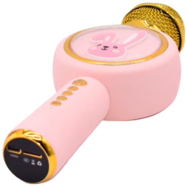 Microfon Helmet Rabbit X6 Pink  photo 2