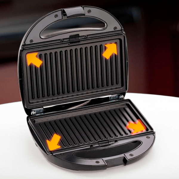 Aparat pentru sandvișuri Clatronic ST/WA3670 Inox 800 W, Cantitatea de sandwich-uri:  photo 6