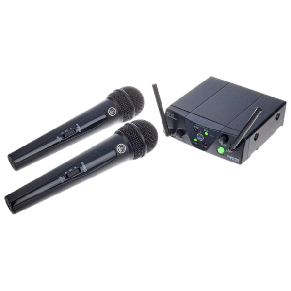 Microfon AKG WMS40 Mini Dual Vocal Set Black  photo 1