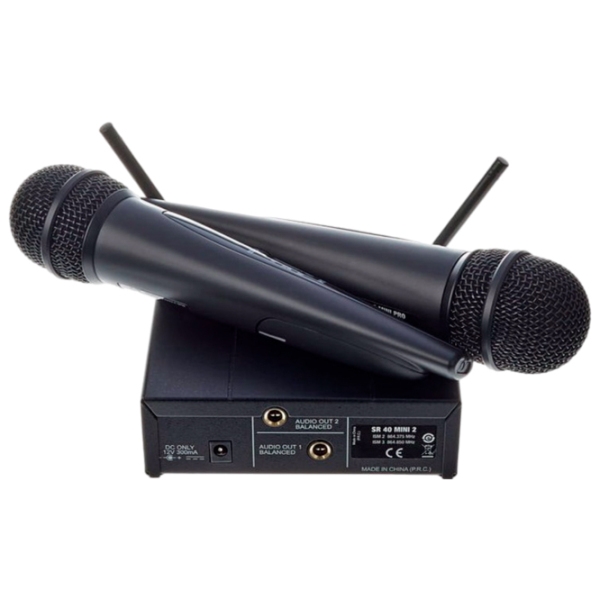Microfon AKG WMS40 Mini Dual Vocal Set Black  photo 5