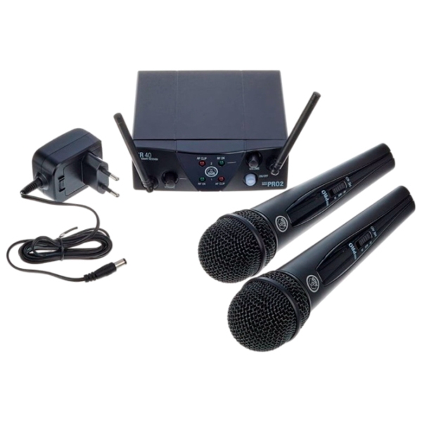 Microfon AKG WMS40 Mini Dual Vocal Set Black  photo 10