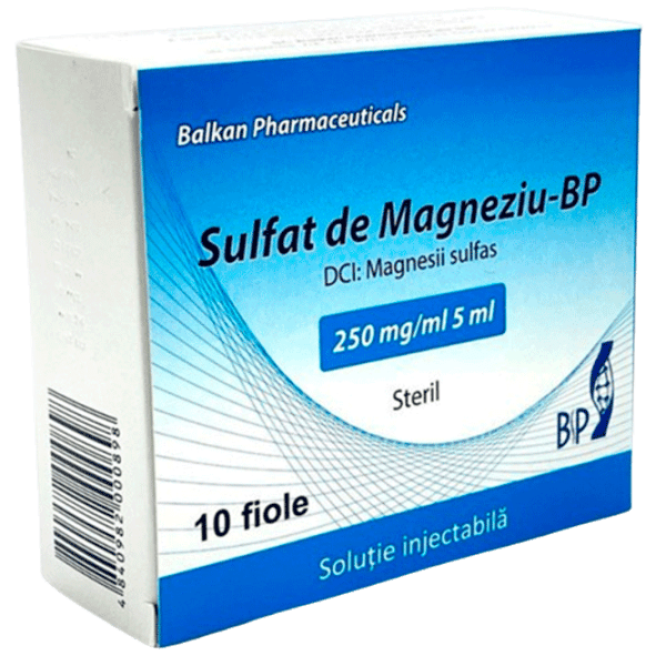 Vitamine și minerale Balkan Pharmaceuticals Sulfat de Magneziu 4840982010200   photo 1