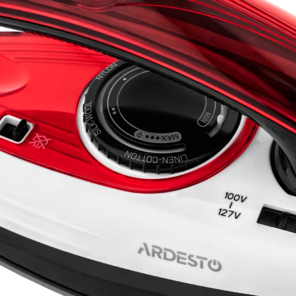 Fier de călcat Ardesto TI-S1200 White 1000 W, 15 g/min, 0.07 l, Ceramică photo 6