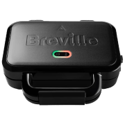 Aparat pentru sandvișuri Breville VST082X-01 Black 850 W, Cantitatea de sandwich-uri: 