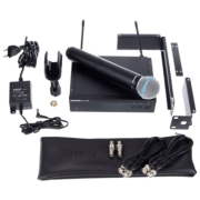 Microfon Professional Shure BLX24R/BETA58 K3E Black 