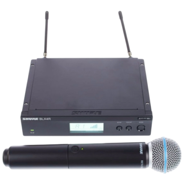 Профессиональный микрофон Shure BLX24R/BETA58 K3E Черный  photo 2