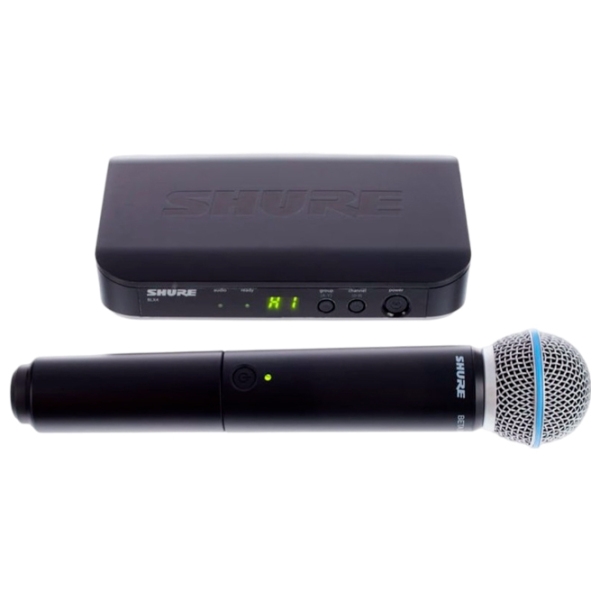 Профессиональный микрофон Shure BLX24/Beta58 M17 Черный  photo 2
