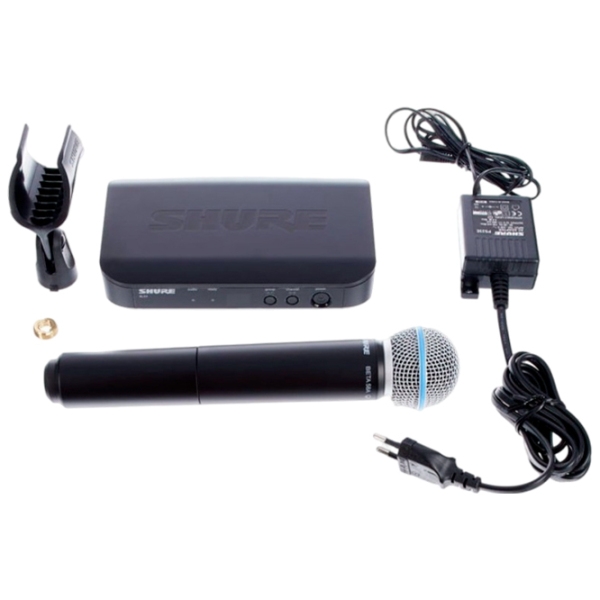 Профессиональный микрофон Shure BLX24/Beta58 M17 Черный  photo 9