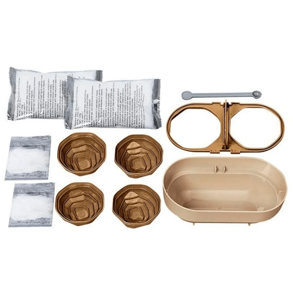 Set de creație 4M KidzLabs Grow Your Crystal Geodes 00-03919 Gray Pentru copii, 10+ photo 3