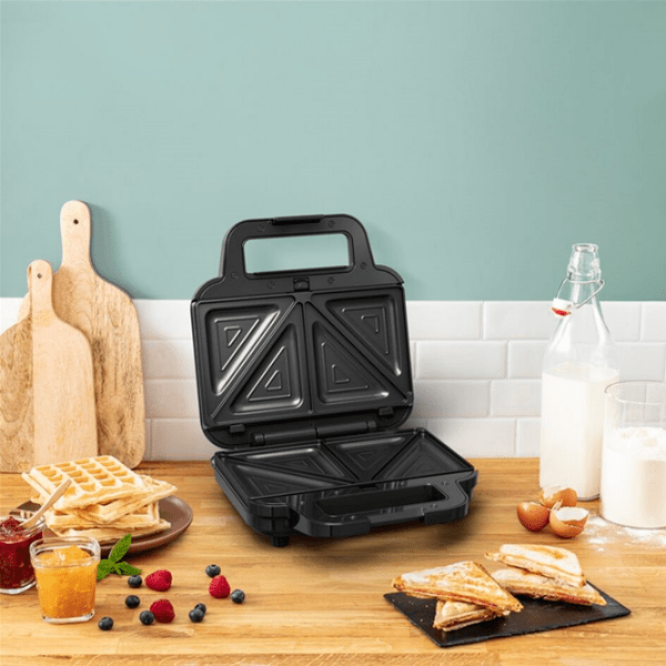 Вафельница Tefal SW383D10 Черный 700 Вт, Количество сэндвичей:  photo 5