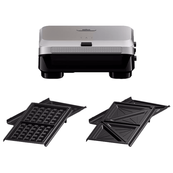 Aparat pentru sandvișuri Braun SM5005 Black 800 W, Cantitatea de sandwich-uri:  photo 2