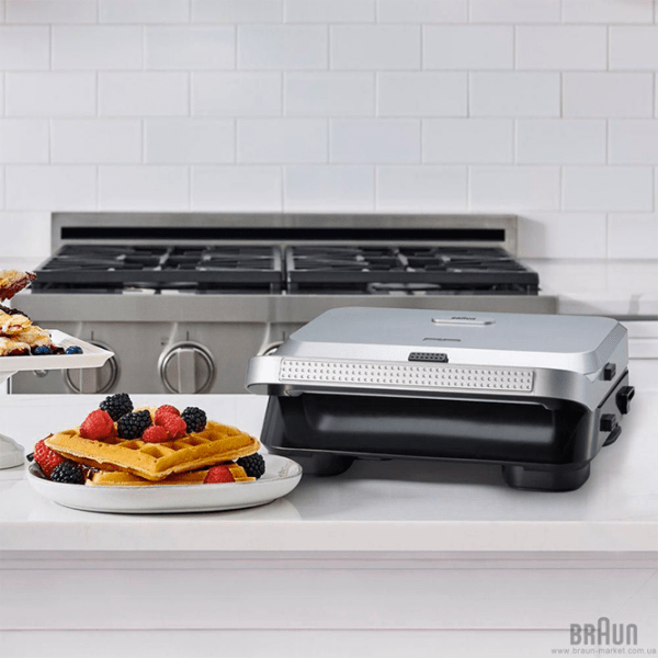 Aparat pentru sandvișuri Braun SM5005 Black 800 W, Cantitatea de sandwich-uri:  photo 6