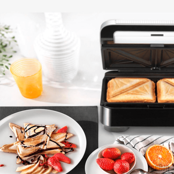 Aparat pentru sandvișuri Braun SM5005 Black 800 W, Cantitatea de sandwich-uri:  photo 7