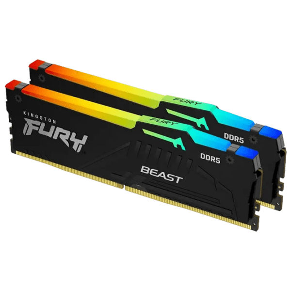 Оперативная память 32 ГБ Kingston FURY Beast RGB KF556C36BBEAK2-32 DIMM, DDR5, 5600 МГц photo 2