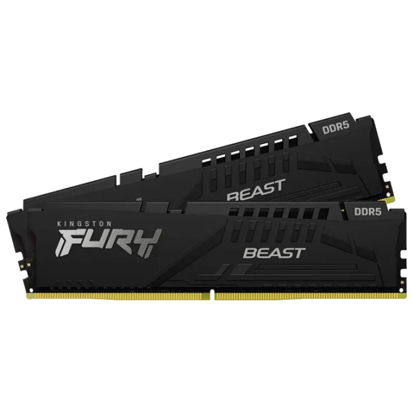 Оперативная память 32 ГБ Kingston FURY Beast KF560C30BBEK2-32 DIMM, DDR5, 6000 МГц photo 3