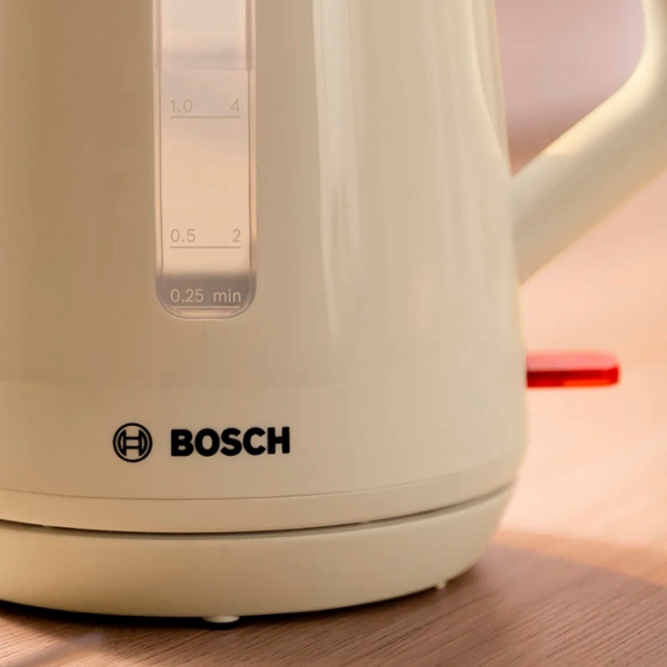 Ceainic electric Bosch TWK1M127 Beige 2400 W, 1.7l, Material interior: Plastic photo 6