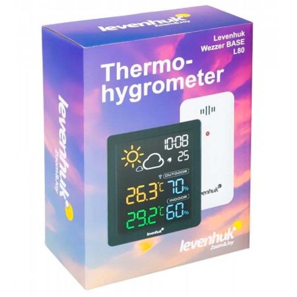 Termometru Levenhuk Wezzer BASE L80 Black  photo 6