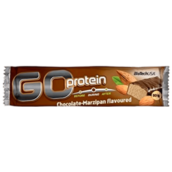 Batoane proteice BioTechUSA Go Protein Ciocolată, nuci (5999076200665) 80 g photo 1