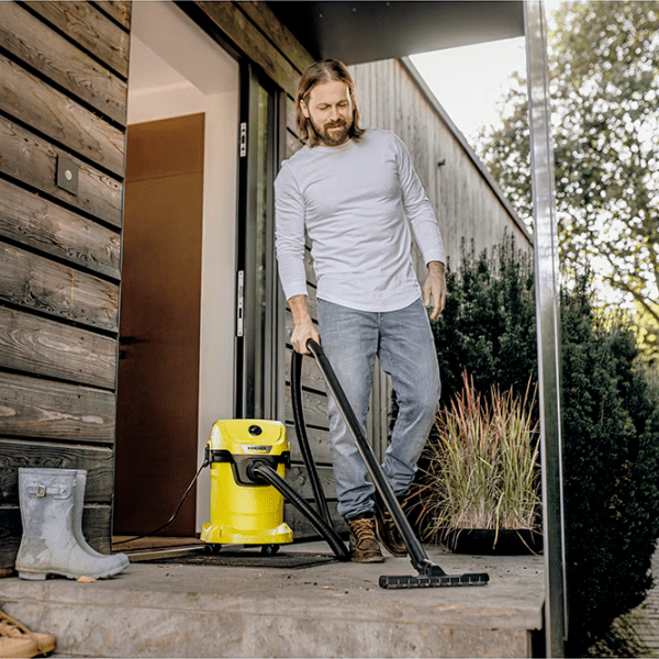 Aspirator cu spălare KARCHER WD3 V-19/6/20 1.628-123.0 Yellow 1000 W, Uscată, umedă, Container/19 l photo 9