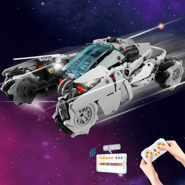 Конструктор с радиоуправлением KeeYee Poseidon Chariot Белый Количество деталей 475, 12+ photo 6