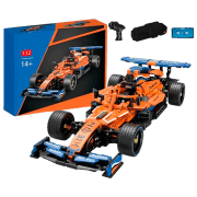 Конструктор с радиоуправлением KeeYee Formula 1 Оранжевый Количество деталей 1016, 14+
