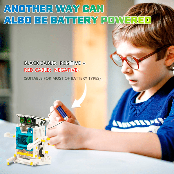 Конструктор Stem Solar Robot Белый Количество деталей , 8+ photo 5