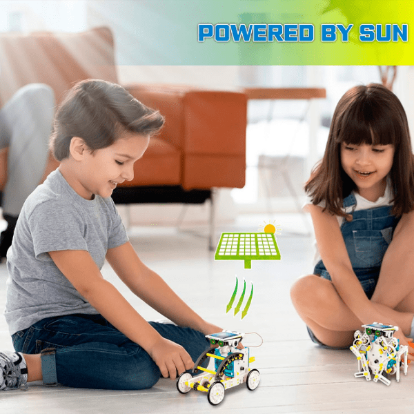 Конструктор Stem Solar Robot Белый Количество деталей , 8+ photo 7