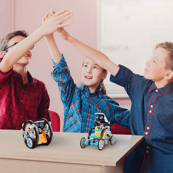 Конструктор Stem Solar Robot Белый Количество деталей , 8+ photo 8