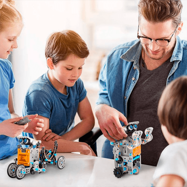 Конструктор Stem Solar Robot Белый Количество деталей , 8+ photo 9