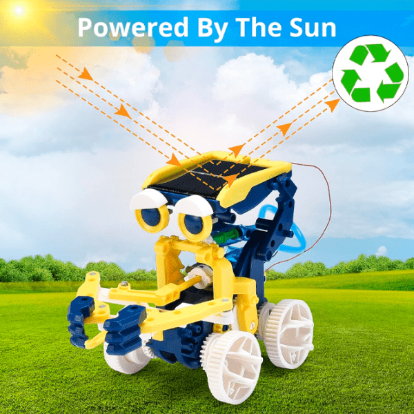 Конструктор Stem Solar Robot Желтый Количество деталей , 8+ photo 4