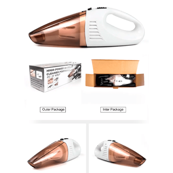 Aspirator portabil Handheld A-016 White 55 W | Uscată | Container | 0.4 l photo 6