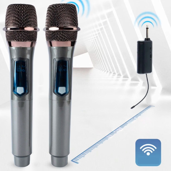 Microfon Fifine U022 UHF Gray  photo 6