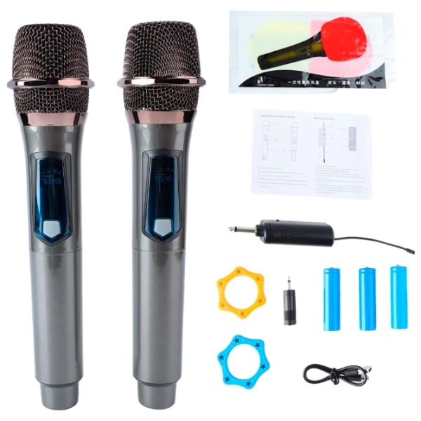 Microfon Fifine U022 UHF Gray  photo 7