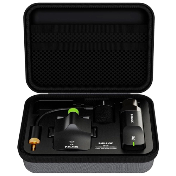 Microfon pentru instrument muzical Nux B6 Wireless System Black  photo 5