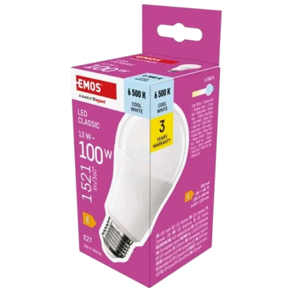 Bec LED Elmos ZQ5E64  E27 | 13 W | White photo 2