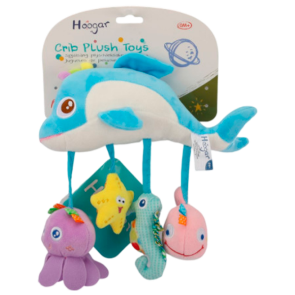 Игрушка для колясок и кроваток Hoogar Animals HG01040033 Разноцветный 0+ photo 1